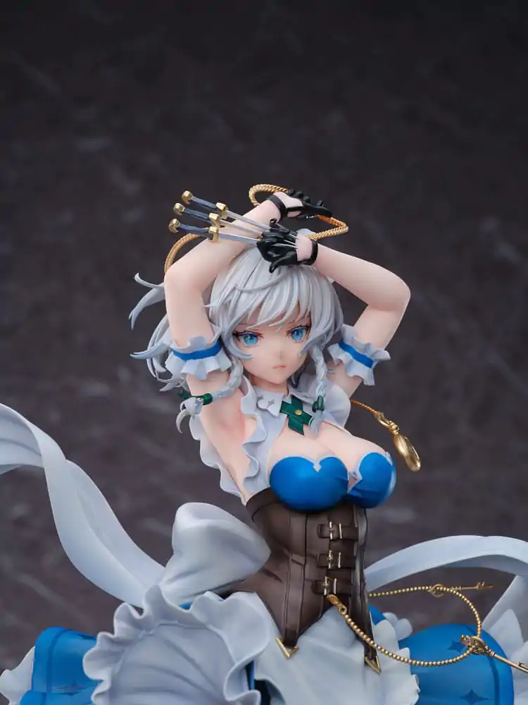 Touhou Project 1/6 Luna Dial Sakuya Izayoi Deluxe Edition PVC szobor figura 32 cm termékfotó