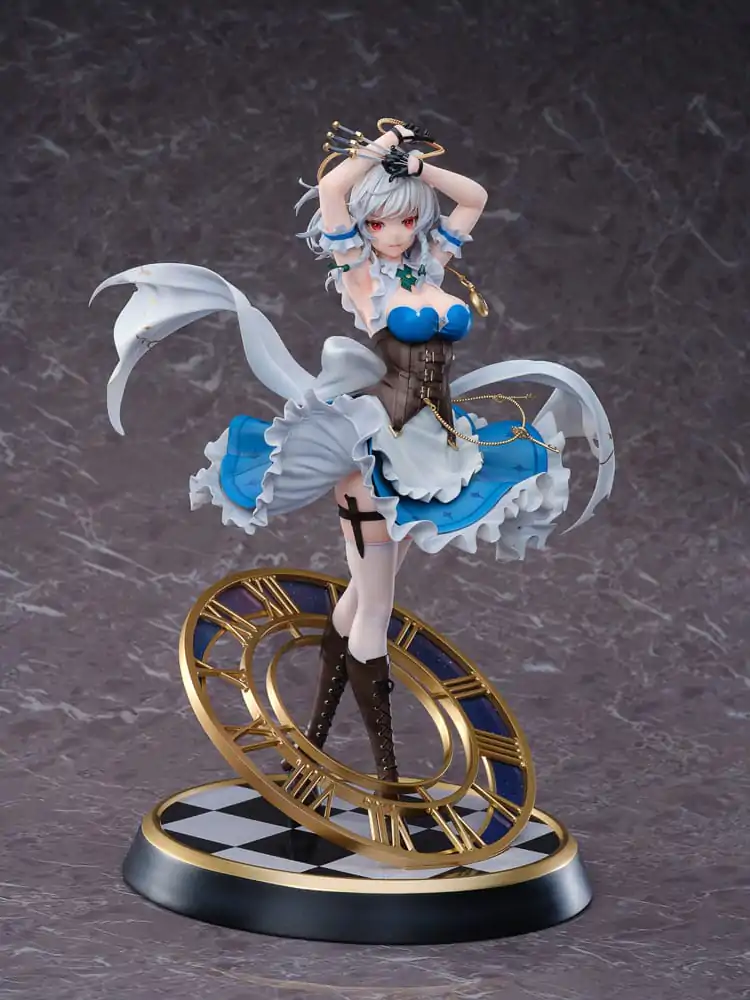 Touhou Project 1/6 Luna Dial Sakuya Izayoi Deluxe Edition PVC szobor figura 32 cm termékfotó