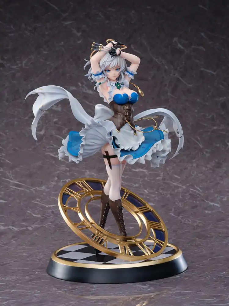 Touhou Project 1/6 Luna Dial Sakuya Izayoi Deluxe Edition PVC szobor figura 32 cm termékfotó