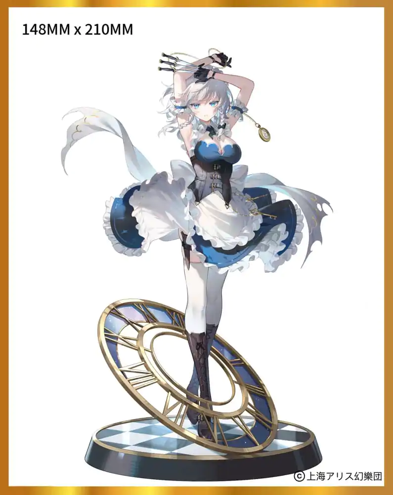 Touhou Project 1/6 Luna Dial Sakuya Izayoi Deluxe Edition PVC szobor figura 32 cm termékfotó