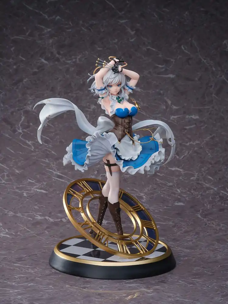 Touhou Project 1/6 Luna Dial Sakuya Izayoi Deluxe Edition PVC szobor figura 32 cm termékfotó