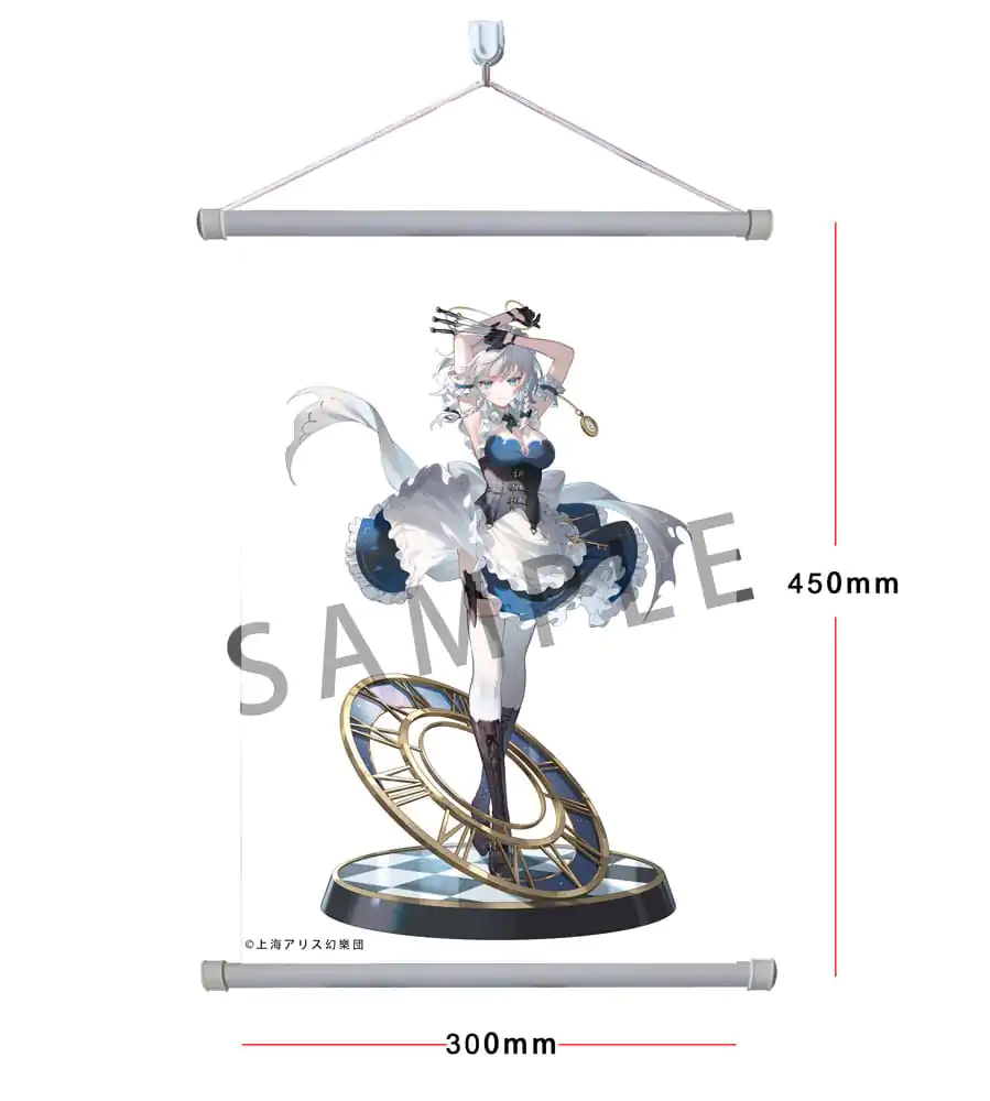 Touhou Project 1/6 Luna Dial Sakuya Izayoi Deluxe Edition PVC szobor figura 32 cm termékfotó