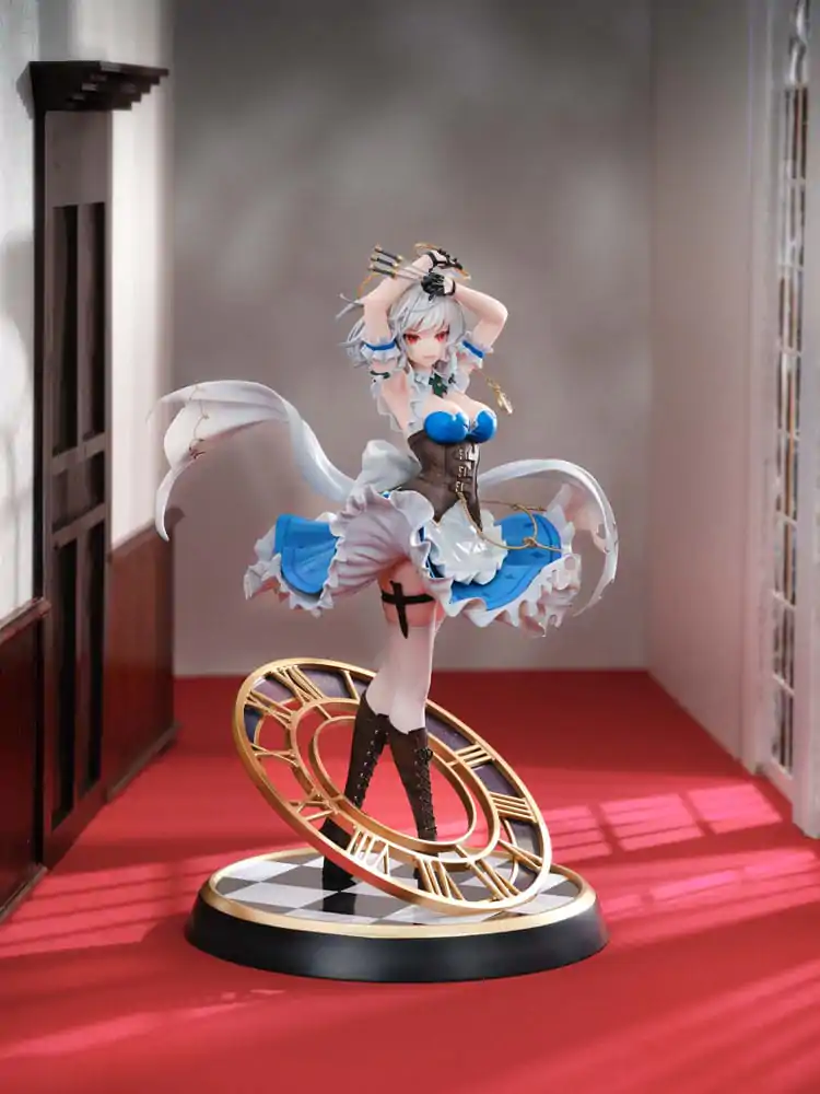 Touhou Project 1/6 Luna Dial Sakuya Izayoi Deluxe Edition PVC szobor figura 32 cm termékfotó