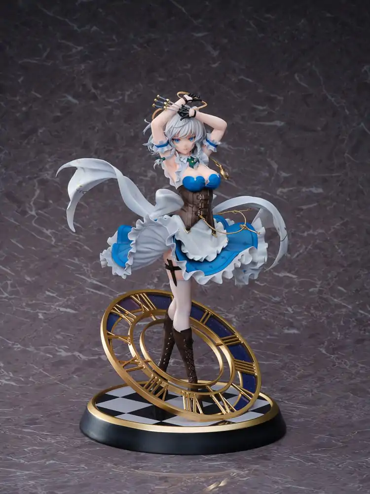 Touhou Project 1/6 Luna Dial Sakuya Izayoi Deluxe Edition PVC szobor figura 32 cm termékfotó