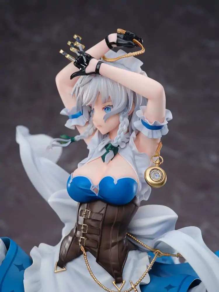 Touhou Project 1/6 Luna Dial Sakuya Izayoi Deluxe Edition PVC szobor figura 32 cm termékfotó