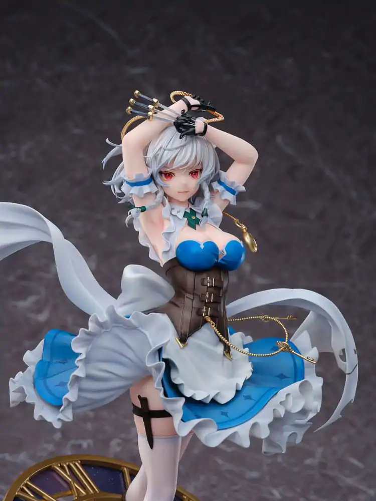 Touhou Project 1/6 Luna Dial Sakuya Izayoi Deluxe Edition PVC szobor figura 32 cm termékfotó