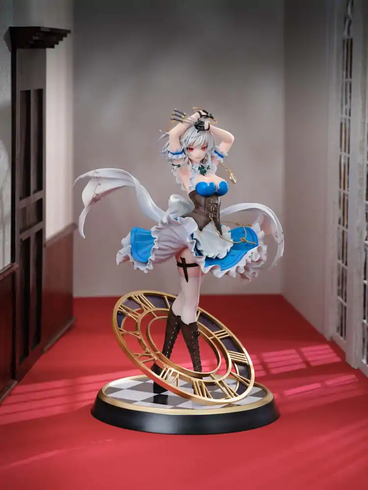 Touhou Project 1/6 Luna Dial Sakuya Izayoi Deluxe Edition PVC szobor figura 32 cm termékfotó