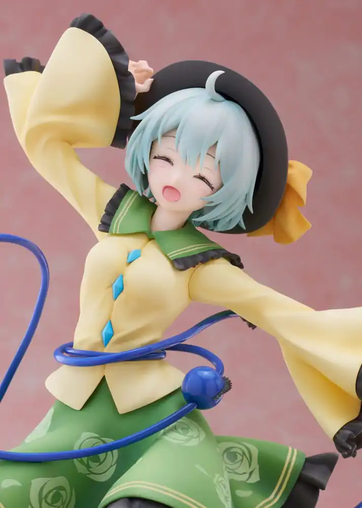 Touhou Project 1/7 Koishi Komeiji AmiAmi PVC szobor figura Limitált kiadás 25 cm termékfotó