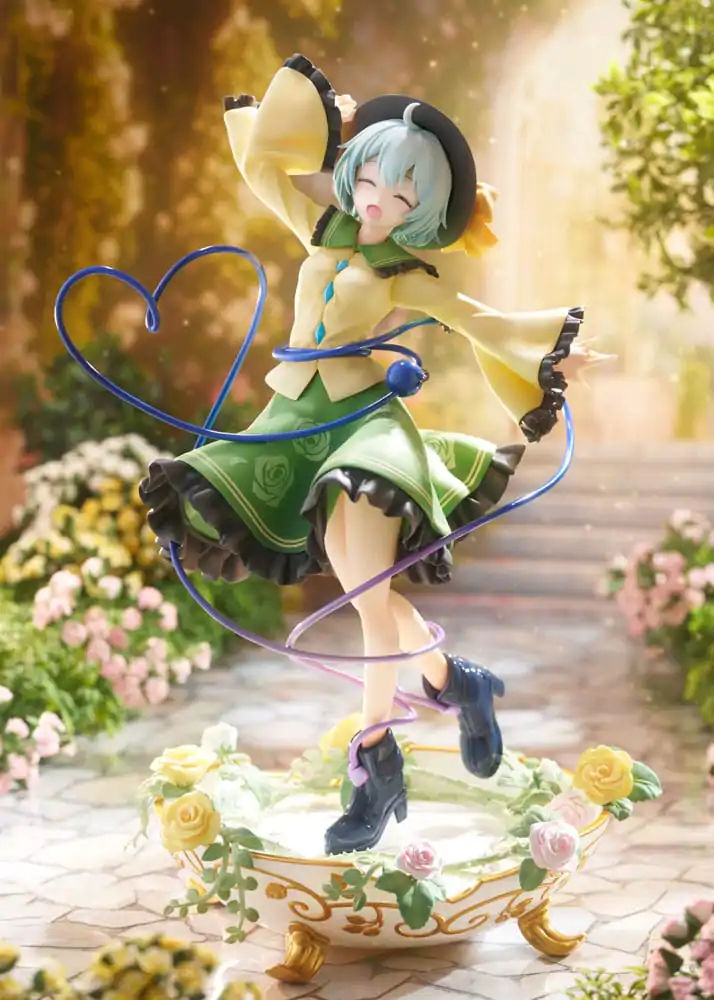 Touhou Project 1/7 Koishi Komeiji AmiAmi PVC szobor figura Limitált kiadás 25 cm termékfotó