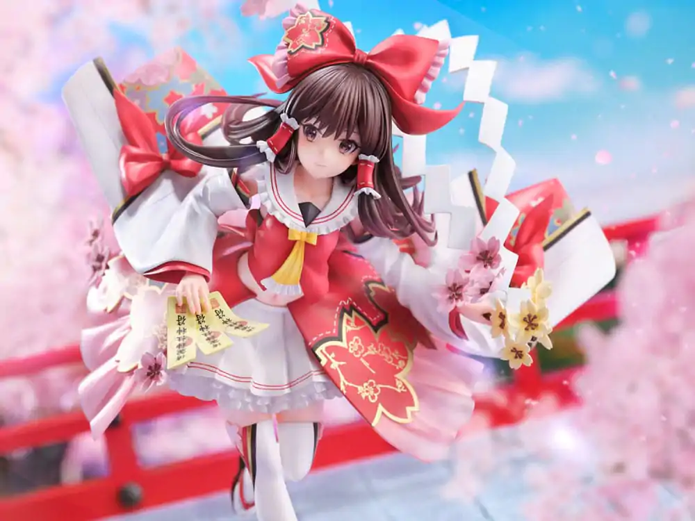 Touhou Project 1/7 Reimu Hakurei Illustration by Fuzichoco szobor figura 22 cm termékfotó