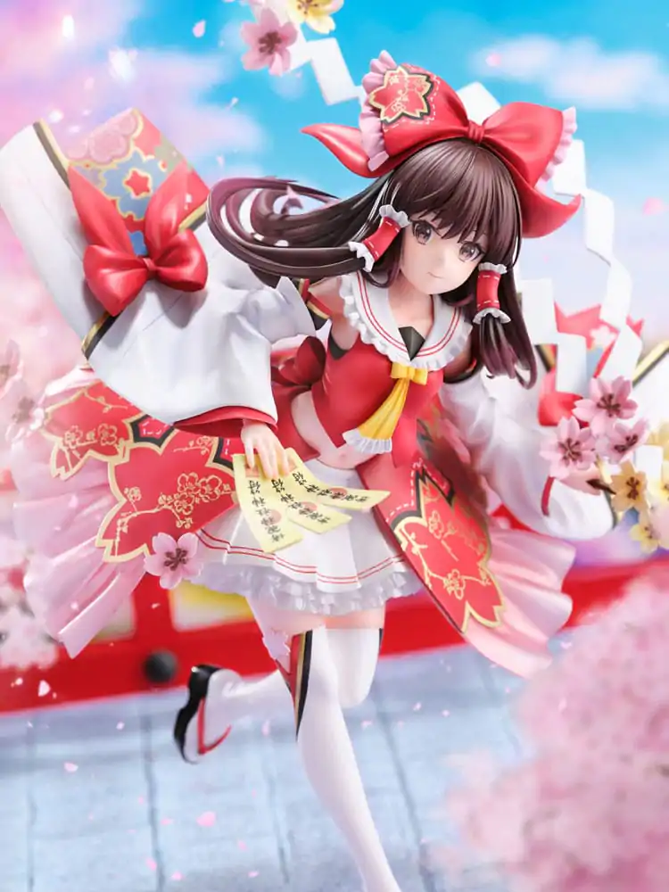 Touhou Project 1/7 Reimu Hakurei Illustration by Fuzichoco szobor figura 22 cm termékfotó