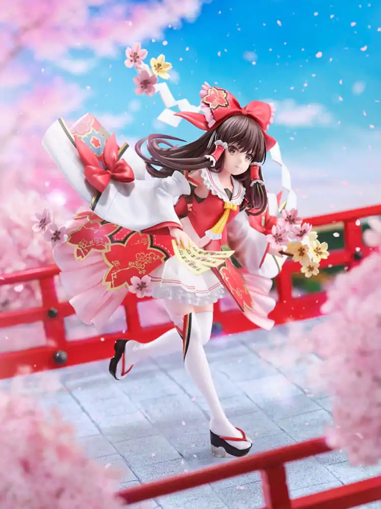 Touhou Project 1/7 Reimu Hakurei Illustration by Fuzichoco szobor figura 22 cm termékfotó