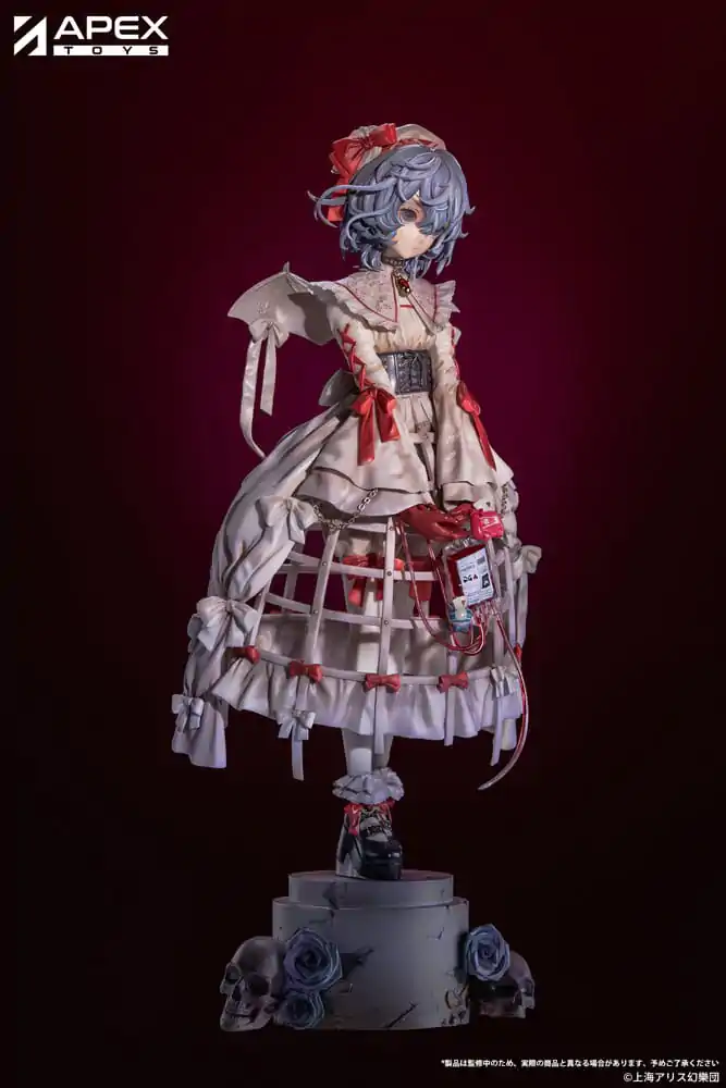 Touhou Project 1/7 Remilia Scarlet Blood Ver. PVC szobor figura 29 cm termékfotó