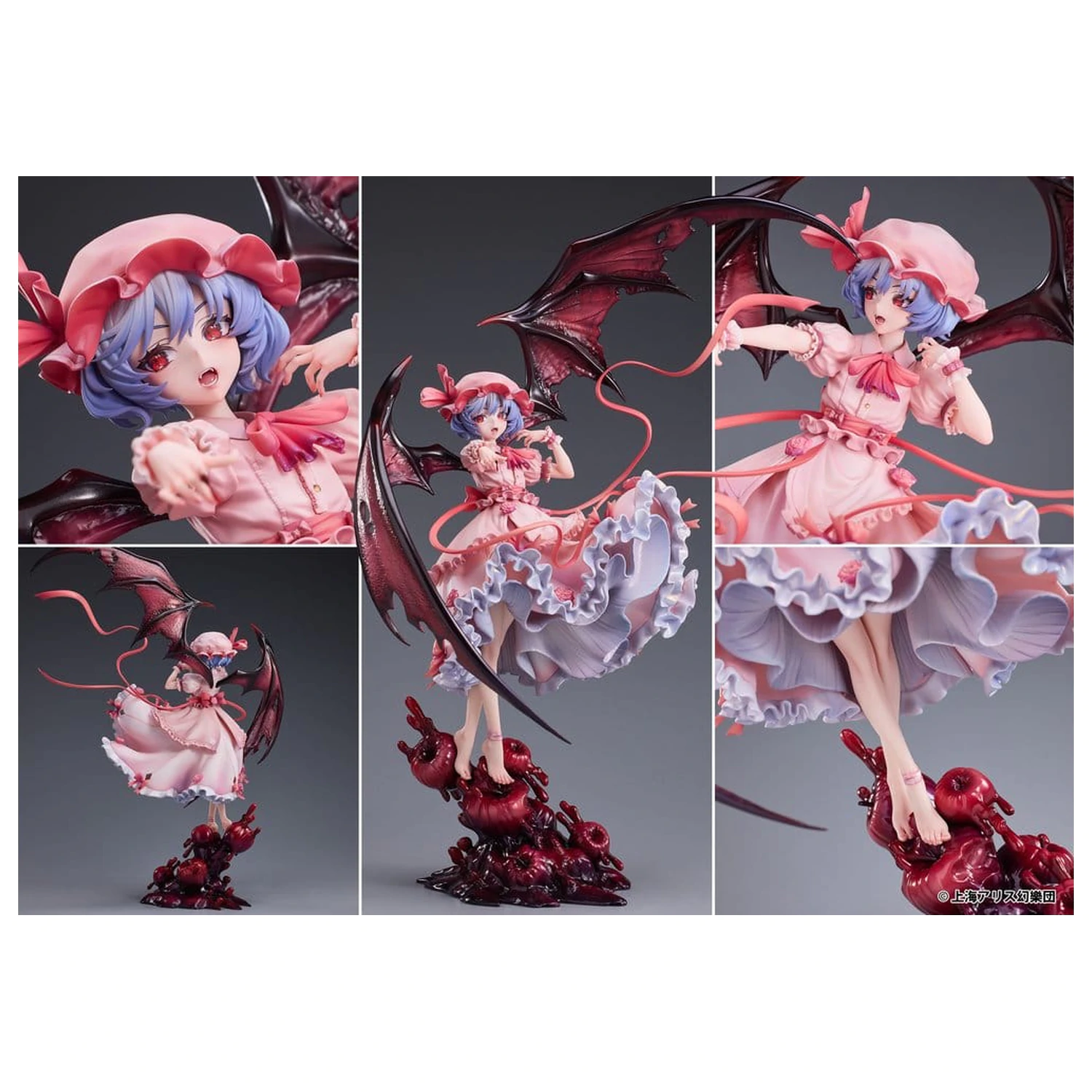 Touhou Project 1/7 Remilia Scarlet PVC figura 38 cm termékfotó