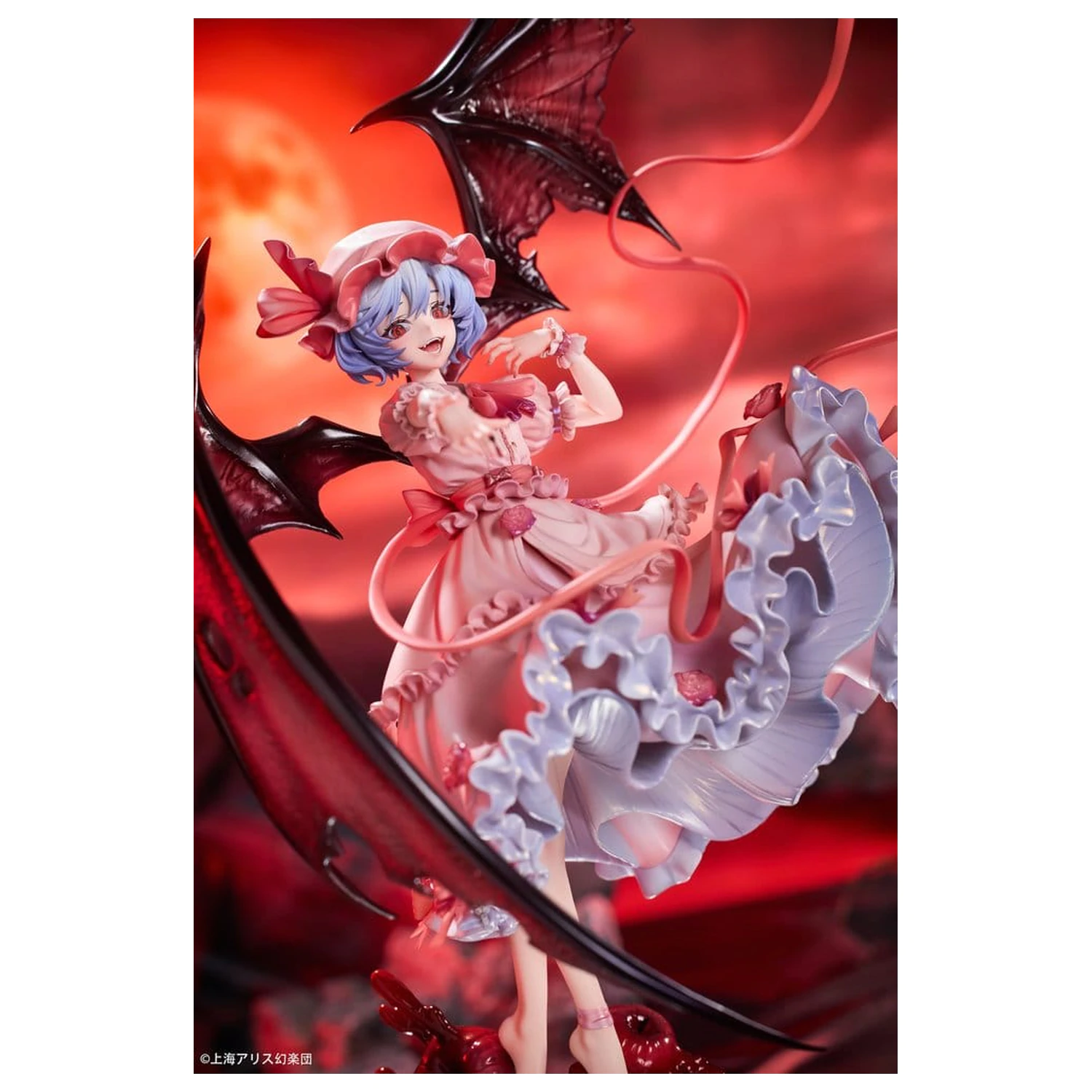 Touhou Project 1/7 Remilia Scarlet PVC figura 38 cm termékfotó