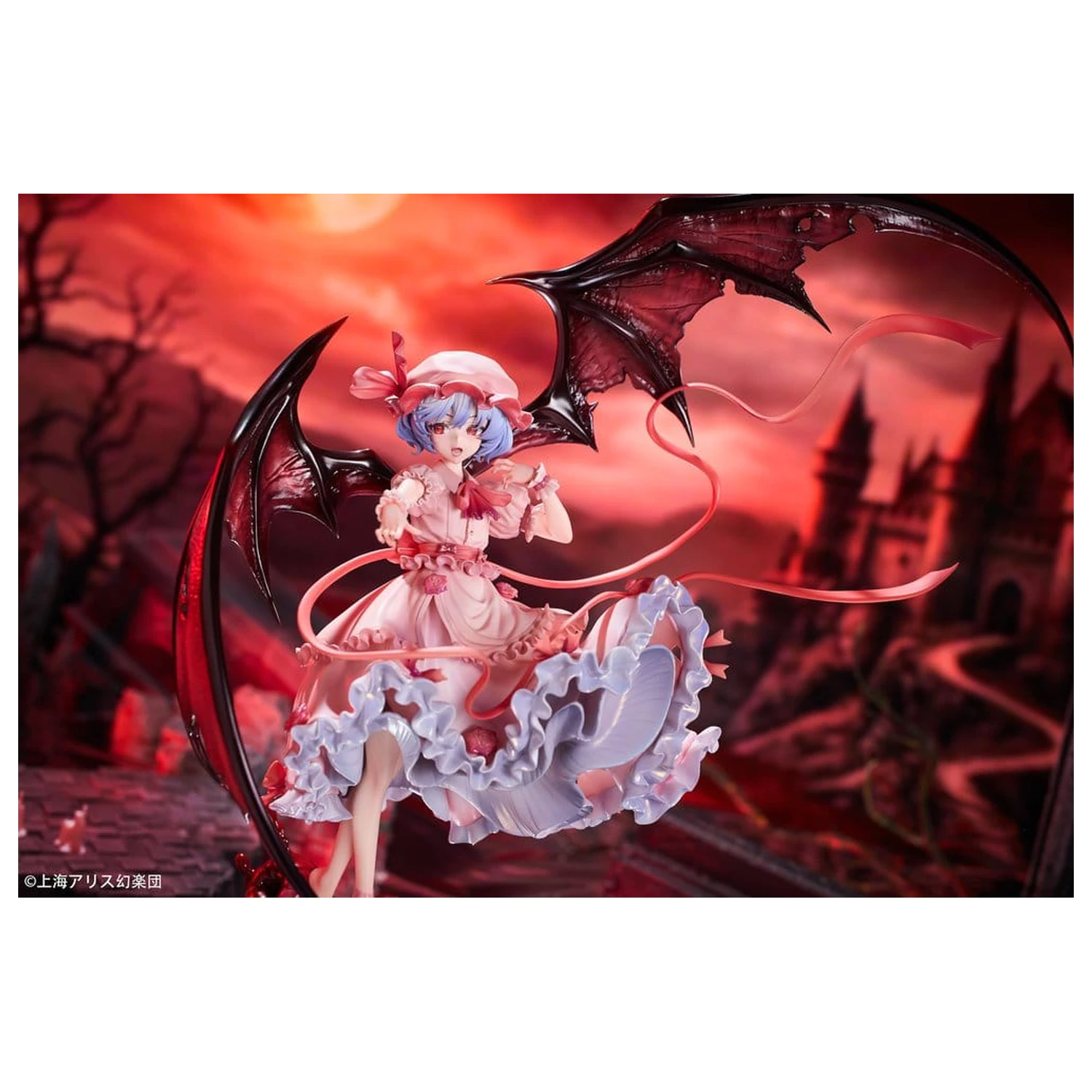 Touhou Project 1/7 Remilia Scarlet PVC figura 38 cm termékfotó