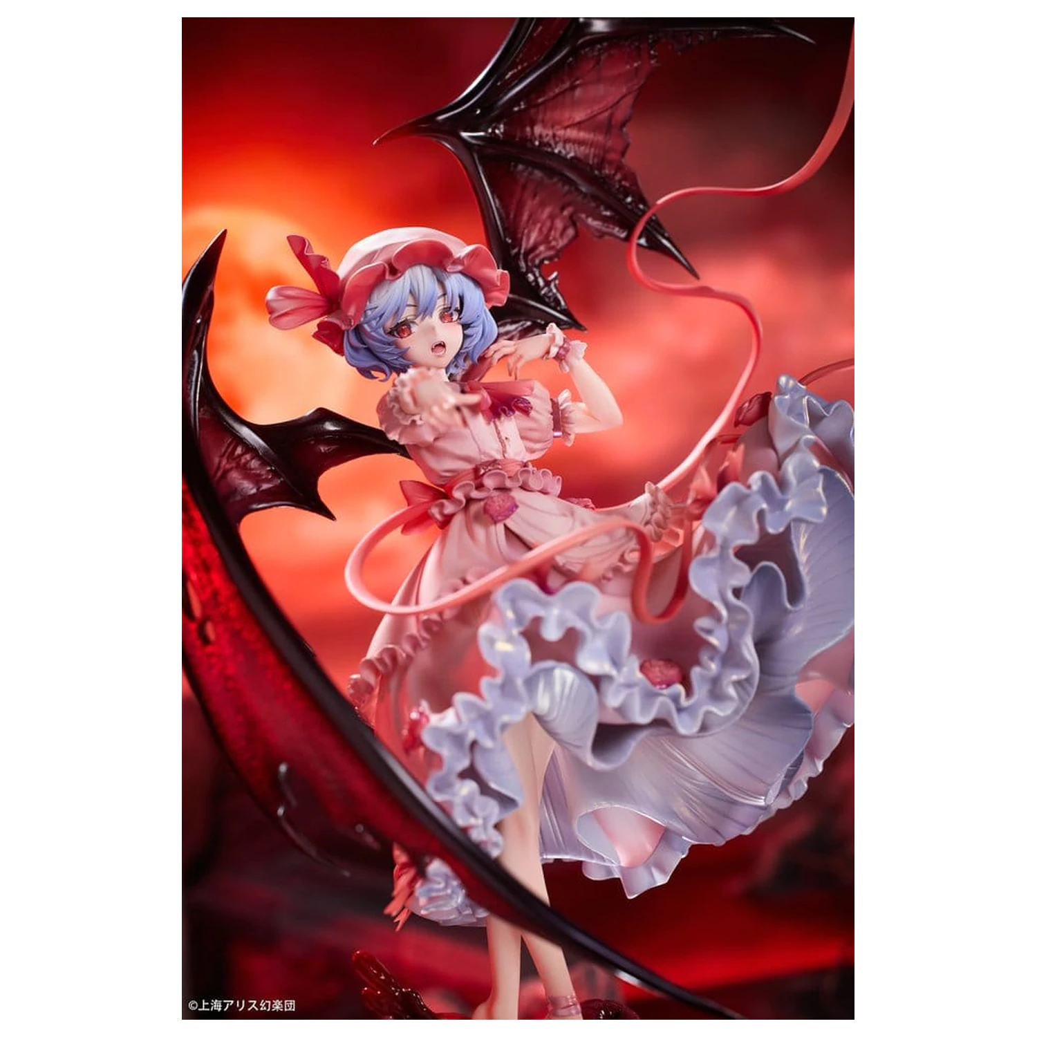 Touhou Project 1/7 Remilia Scarlet PVC figura 38 cm termékfotó