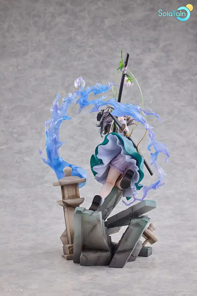 Touhou Project 1/7 Youmu Konpaku: Half-Human Half-Phantom Gardener Ver. PVC szobor figura 28 cm termékfotó