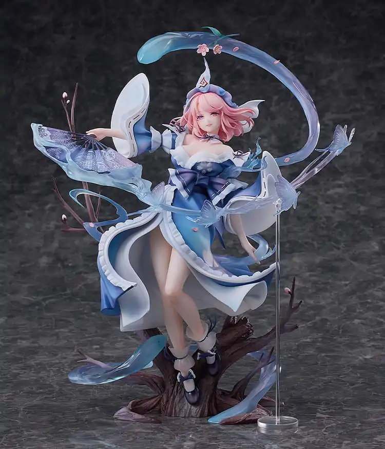 Touhou Project 1/7 Yuyuko Saigyouji: Natural-Born Ghost Ver. PVC szobor figura 30 cm termékfotó
