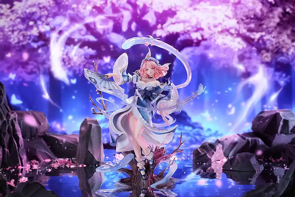 Touhou Project 1/7 Yuyuko Saigyouji: Natural-Born Ghost Ver. PVC szobor figura 30 cm termékfotó