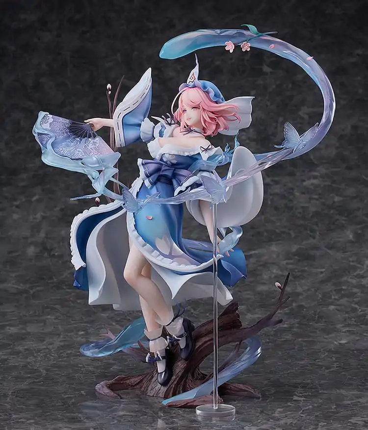 Touhou Project 1/7 Yuyuko Saigyouji: Natural-Born Ghost Ver. PVC szobor figura 30 cm termékfotó
