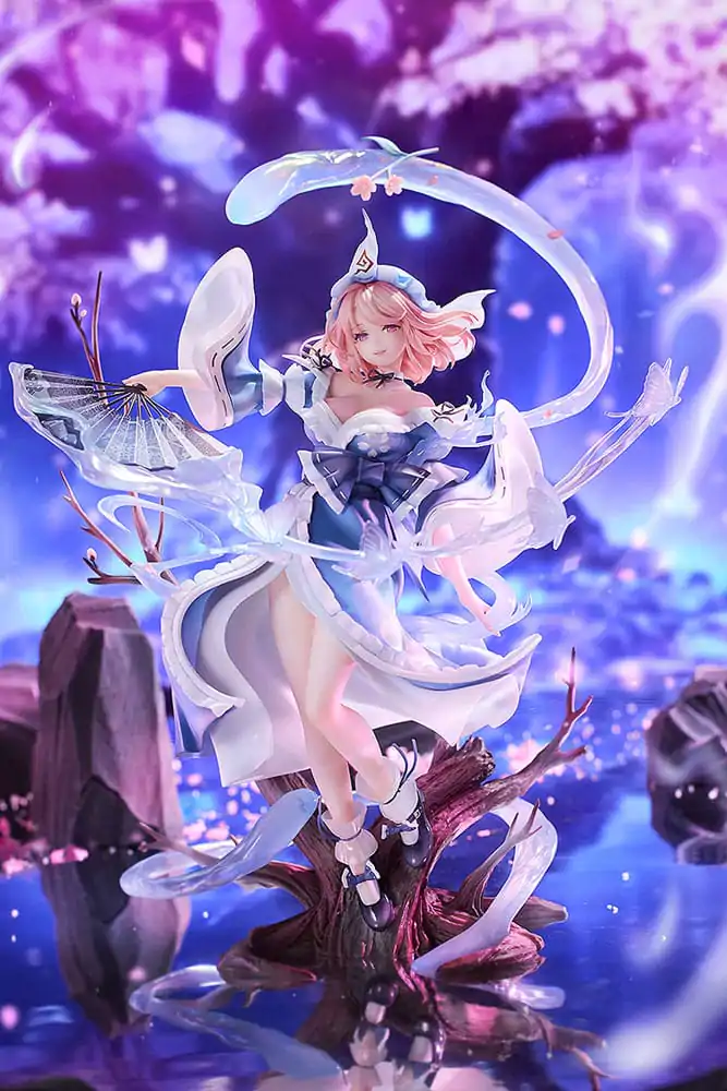 Touhou Project 1/7 Yuyuko Saigyouji: Natural-Born Ghost Ver. PVC szobor figura 30 cm termékfotó