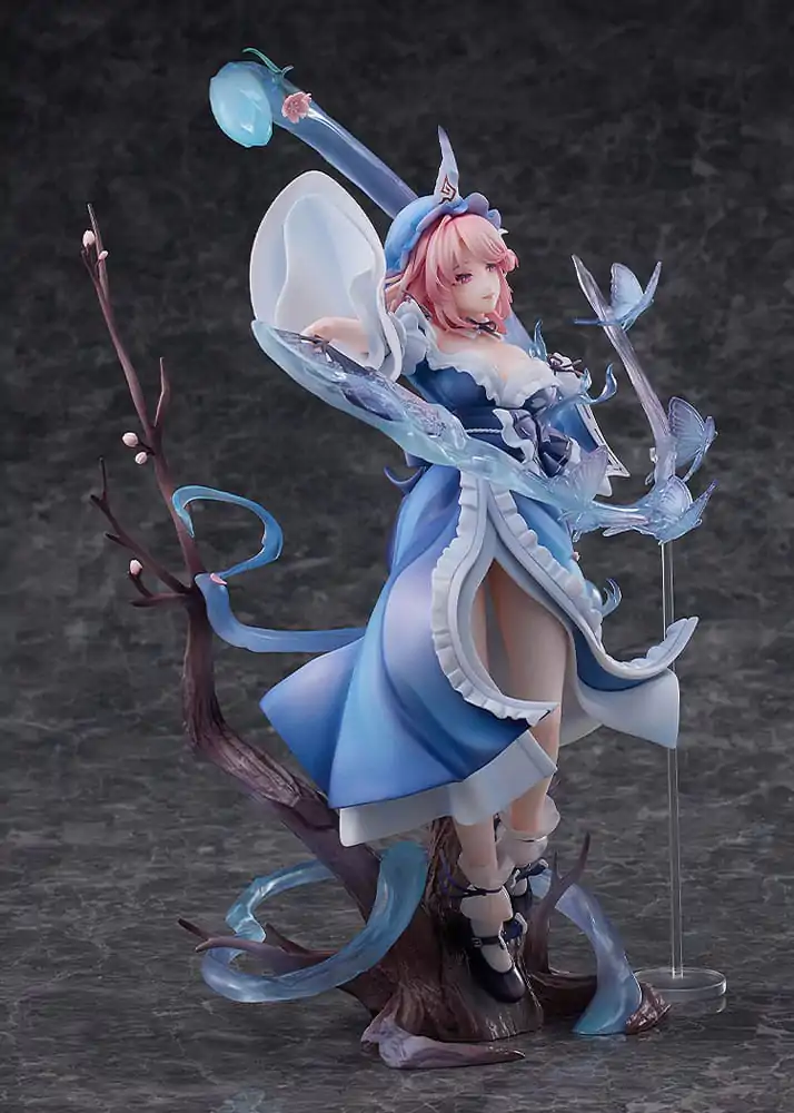 Touhou Project 1/7 Yuyuko Saigyouji: Natural-Born Ghost Ver. PVC szobor figura 30 cm termékfotó