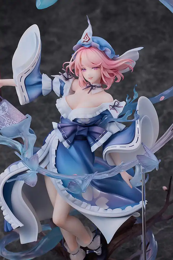 Touhou Project 1/7 Yuyuko Saigyouji: Natural-Born Ghost Ver. PVC szobor figura 30 cm termékfotó