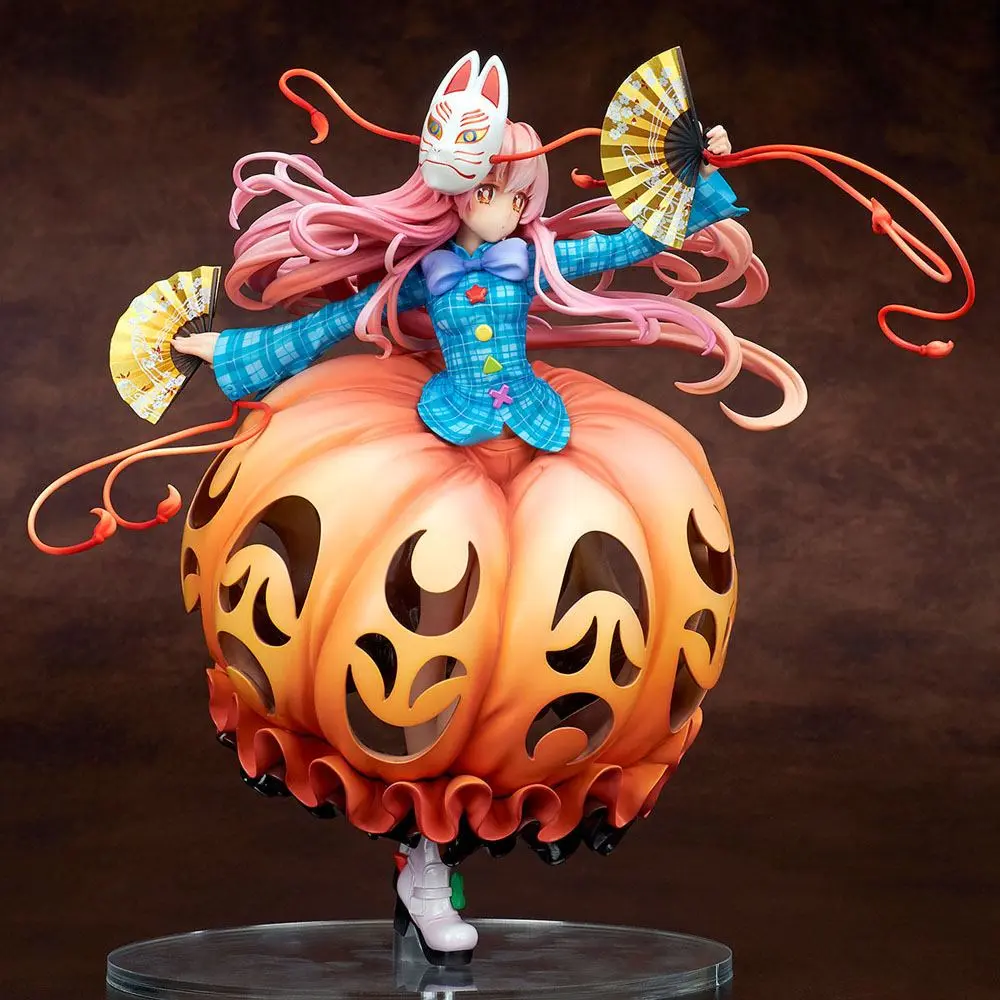 Touhou Project 1/8 Kokoro Hatano Expressive Poker Face Light Equipment Ver. szobor figura 21 cm termékfotó