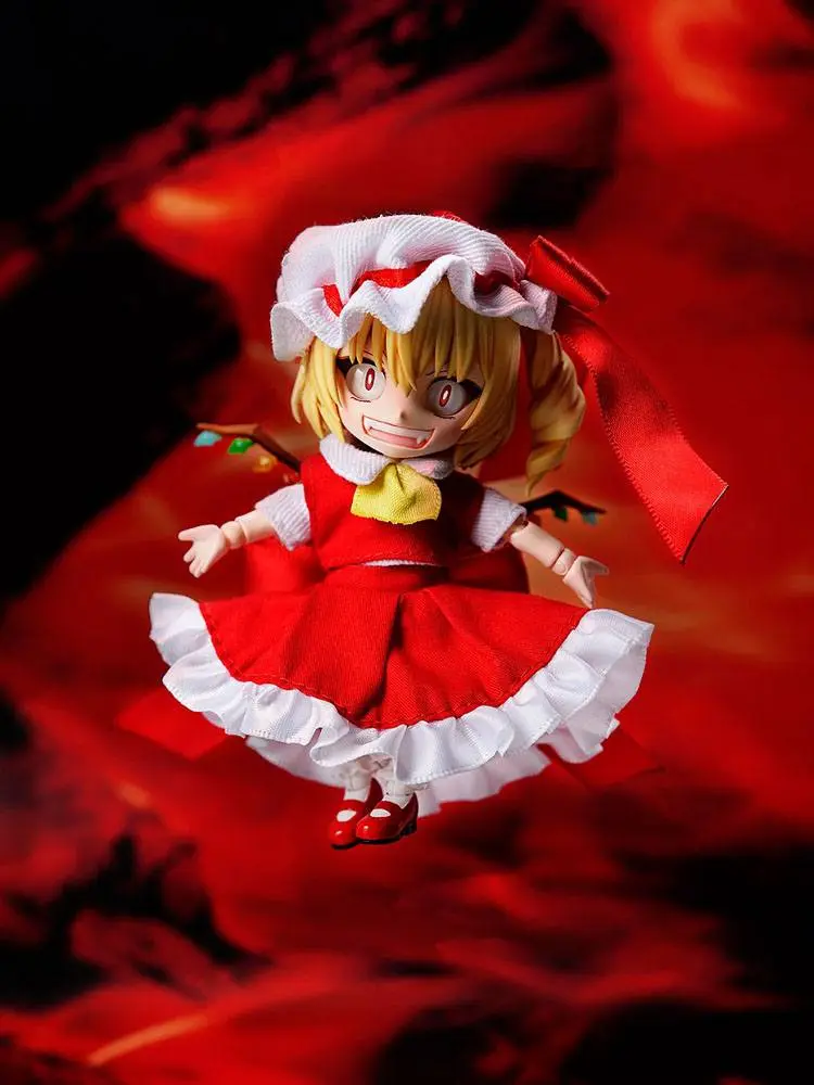 Touhou Project Chibikko Doll Flandre Scarlet akciófigura 10 cm termékfotó