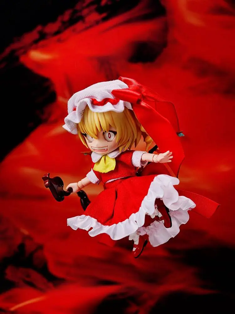 Touhou Project Chibikko Doll Flandre Scarlet akciófigura 10 cm termékfotó