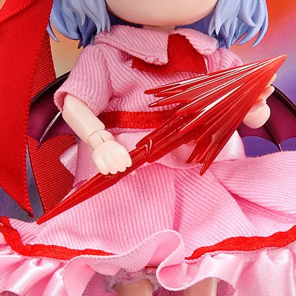 Touhou Project Chibikko Doll Remilia Scarlet akciófigura 10 cm termékfotó
