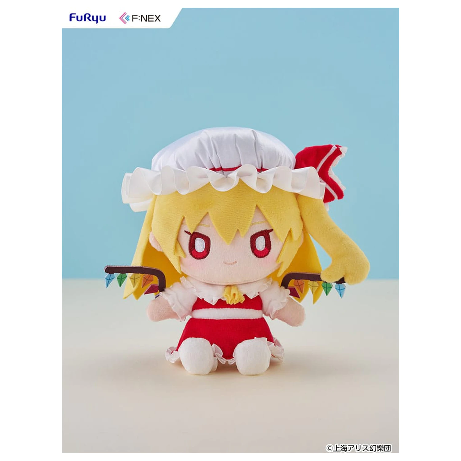 Touhou Project F:NEX HOWAHOWA Series Flandre Scarlet plüss figura 18 cm    termékfotó