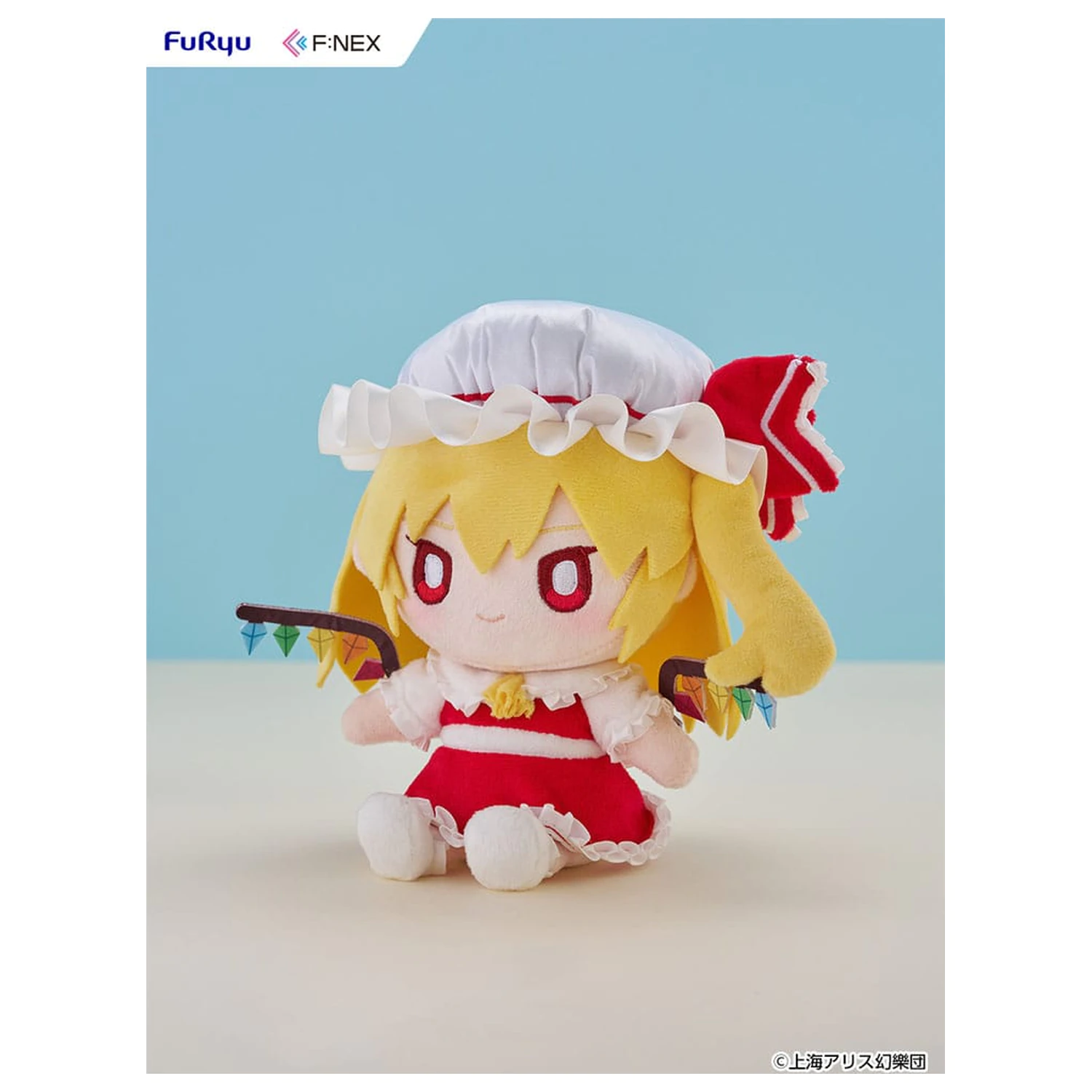Touhou Project F:NEX HOWAHOWA Series Flandre Scarlet plüss figura 18 cm    termékfotó