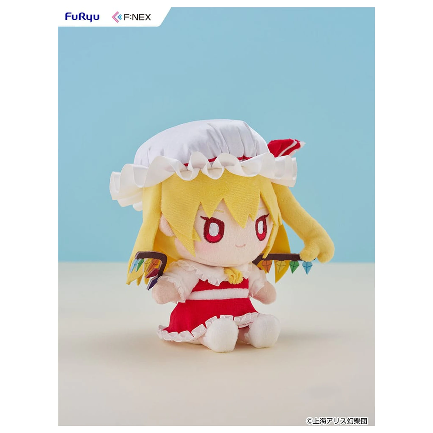 Touhou Project F:NEX HOWAHOWA Series Flandre Scarlet plüss figura 18 cm    termékfotó