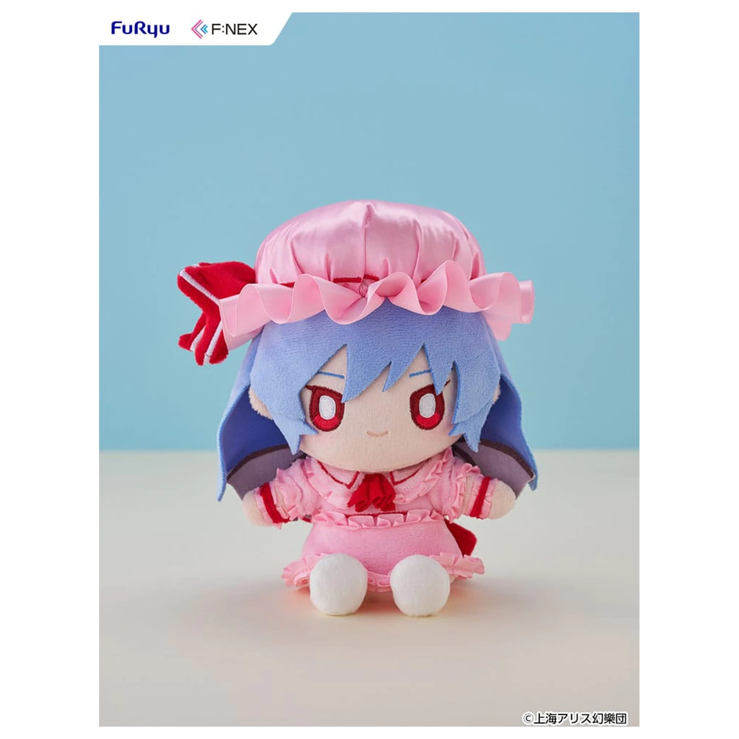 Touhou Project F:NEX HOWAHOWA Series Remilia Scarlet plüss figura 18 cm   termékfotó
