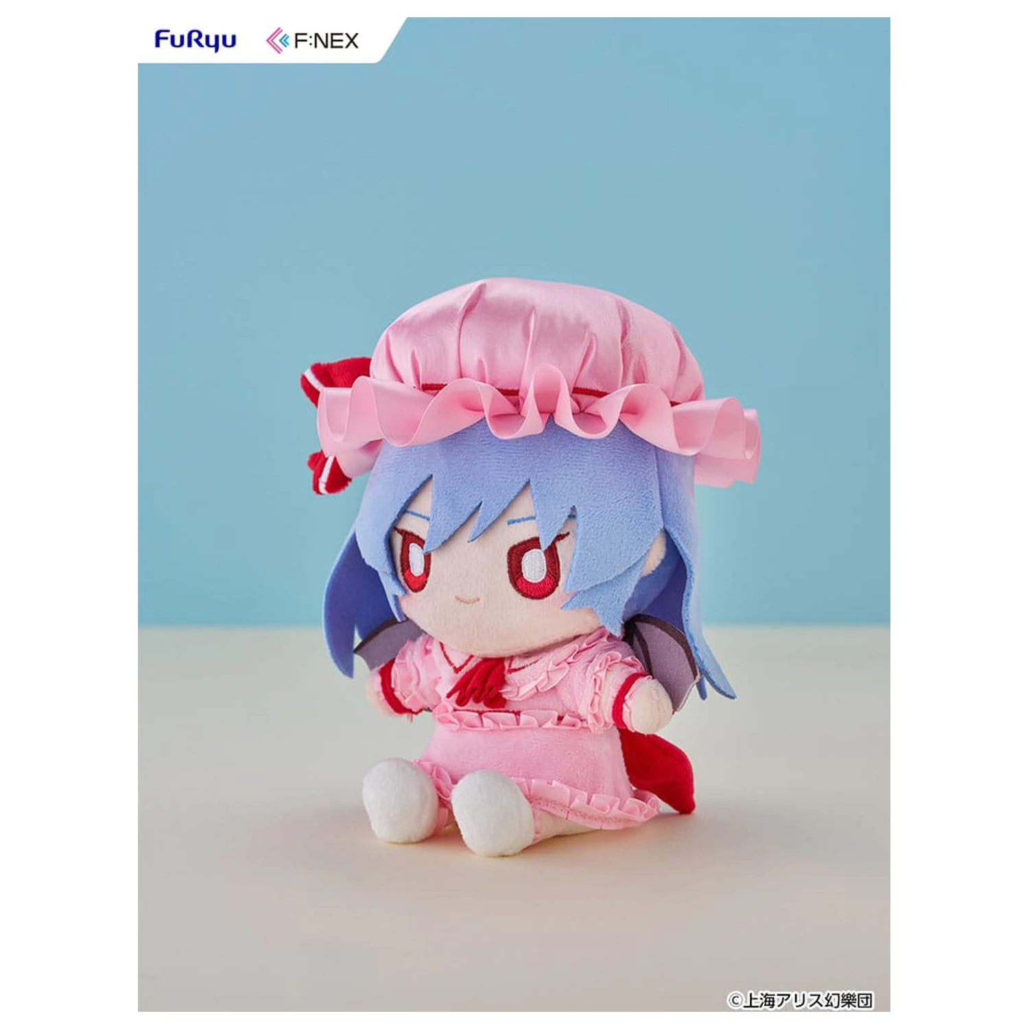 Touhou Project F:NEX HOWAHOWA Series Remilia Scarlet plüss figura 18 cm   termékfotó