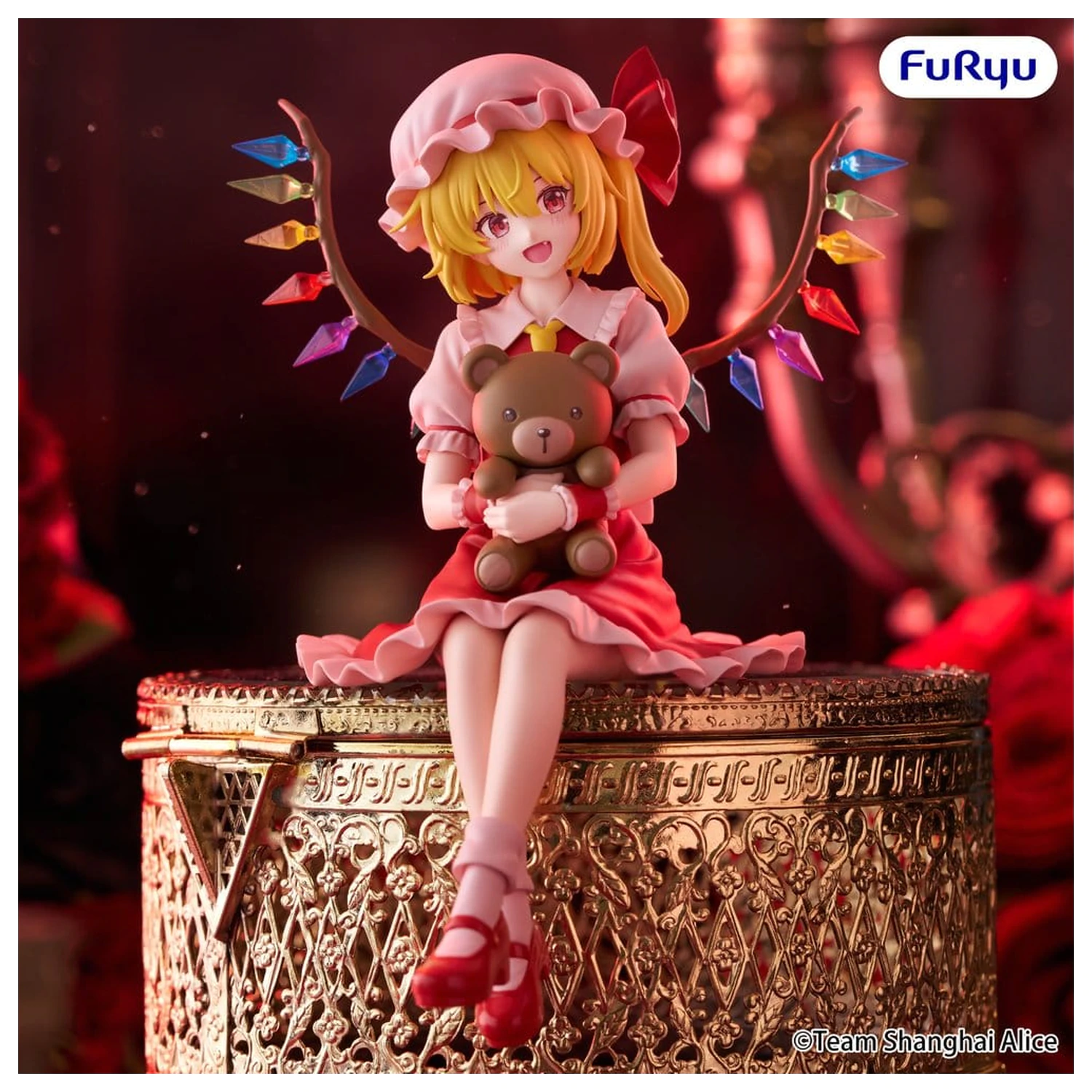 Touhou Project Noodle Stopper Flandre PVC figura 13 cm termékfotó
