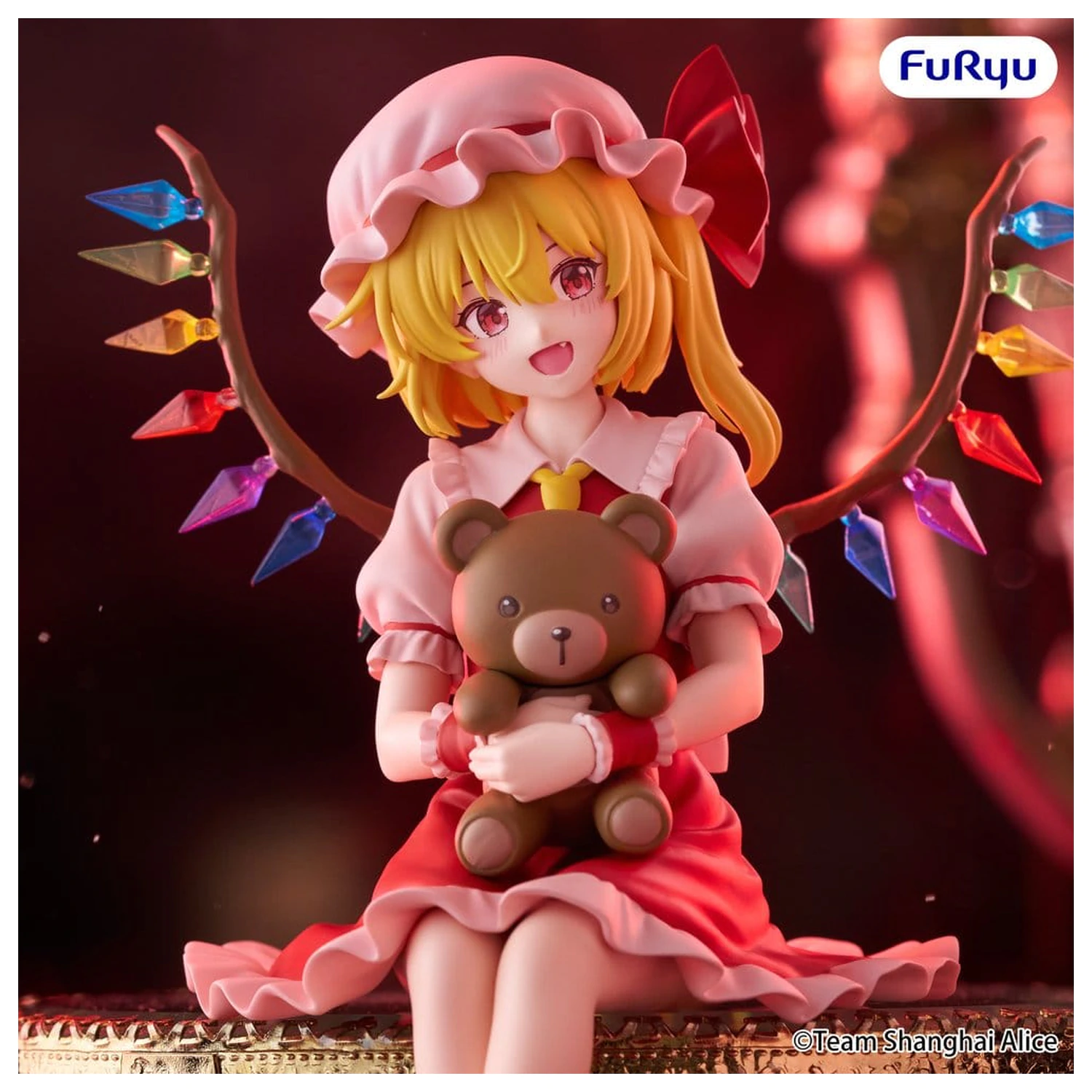 Touhou Project Noodle Stopper Flandre PVC figura 13 cm termékfotó