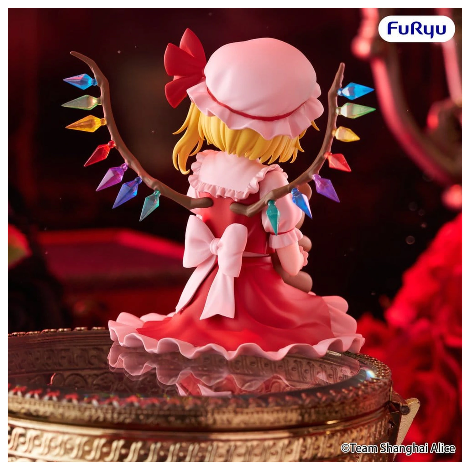 Touhou Project Noodle Stopper Flandre PVC figura 13 cm termékfotó