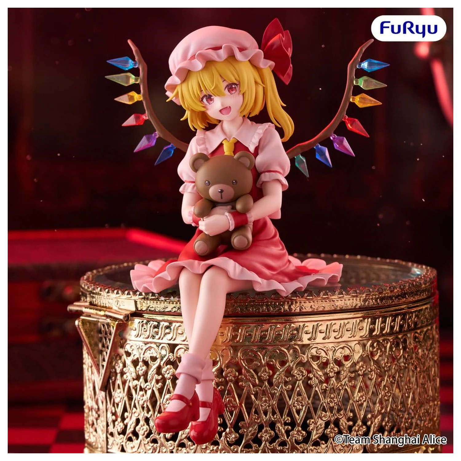 Touhou Project Noodle Stopper Flandre PVC figura 13 cm termékfotó