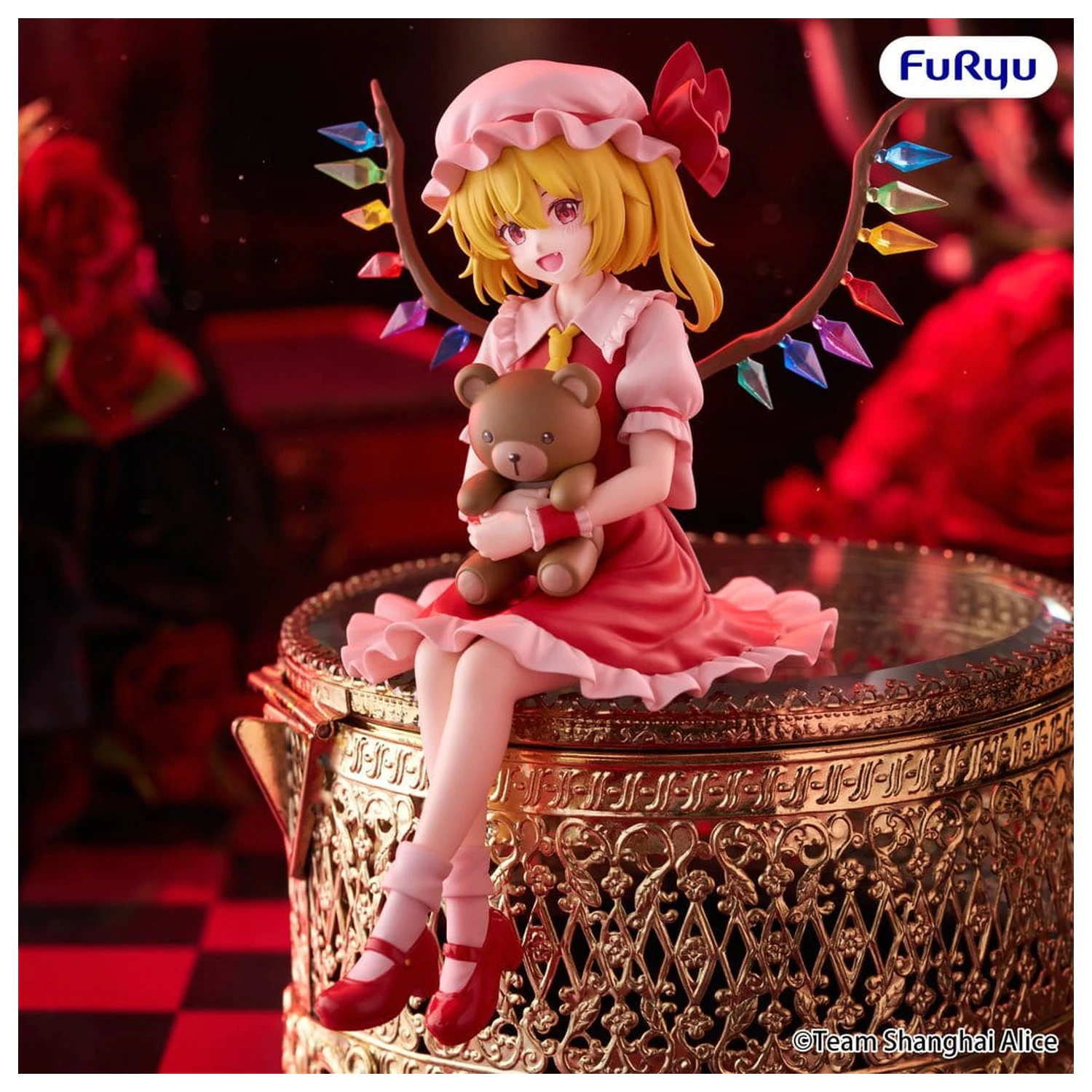 Touhou Project Noodle Stopper Flandre PVC figura 13 cm termékfotó
