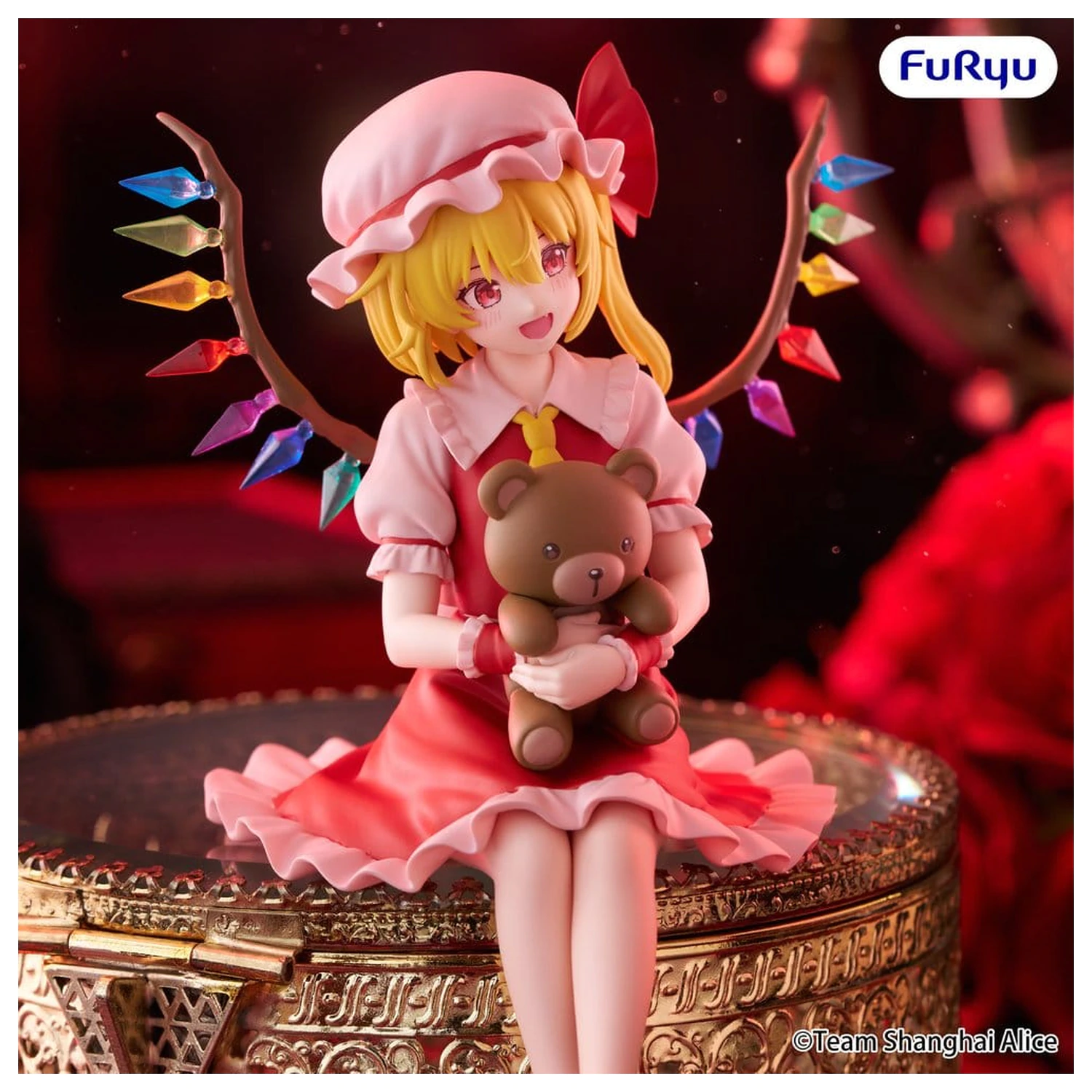 Touhou Project Noodle Stopper Flandre PVC figura 13 cm termékfotó