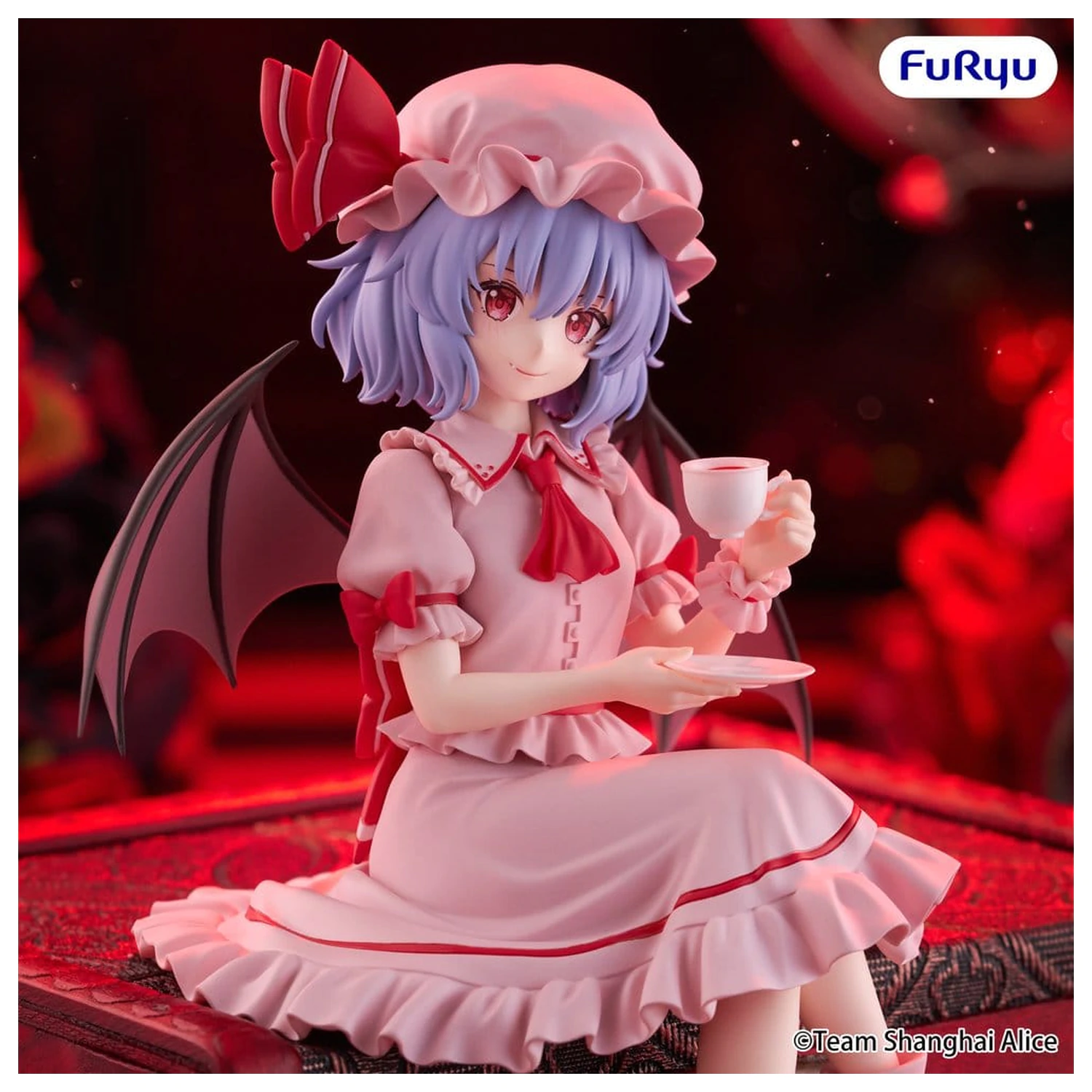 Touhou Project Noodle Stopper Remilia PVC figura 13 cm termékfotó