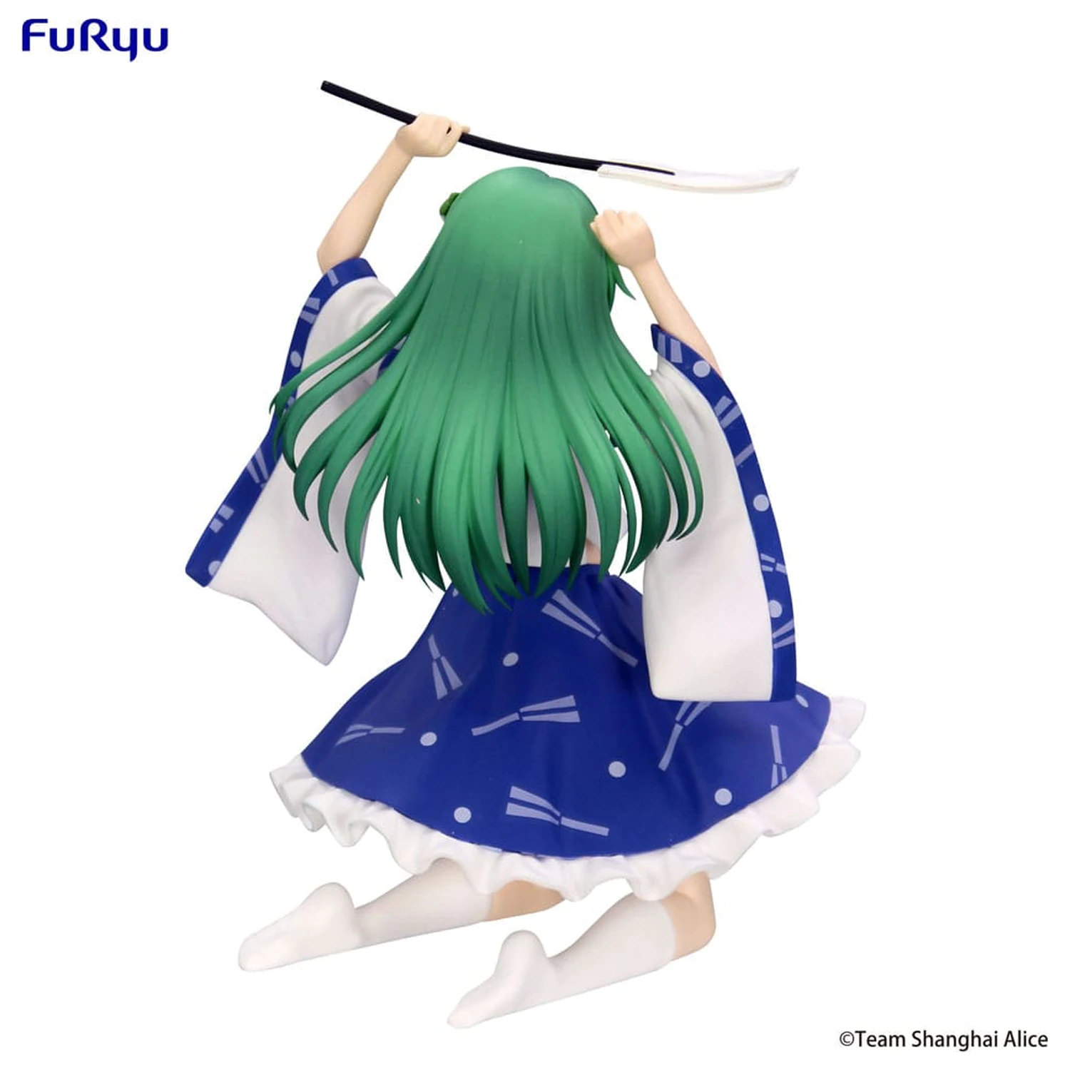 Touhou Project Noodle Stopper Sanae Kochiya PVC szobor figura 13 cm  termékfotó