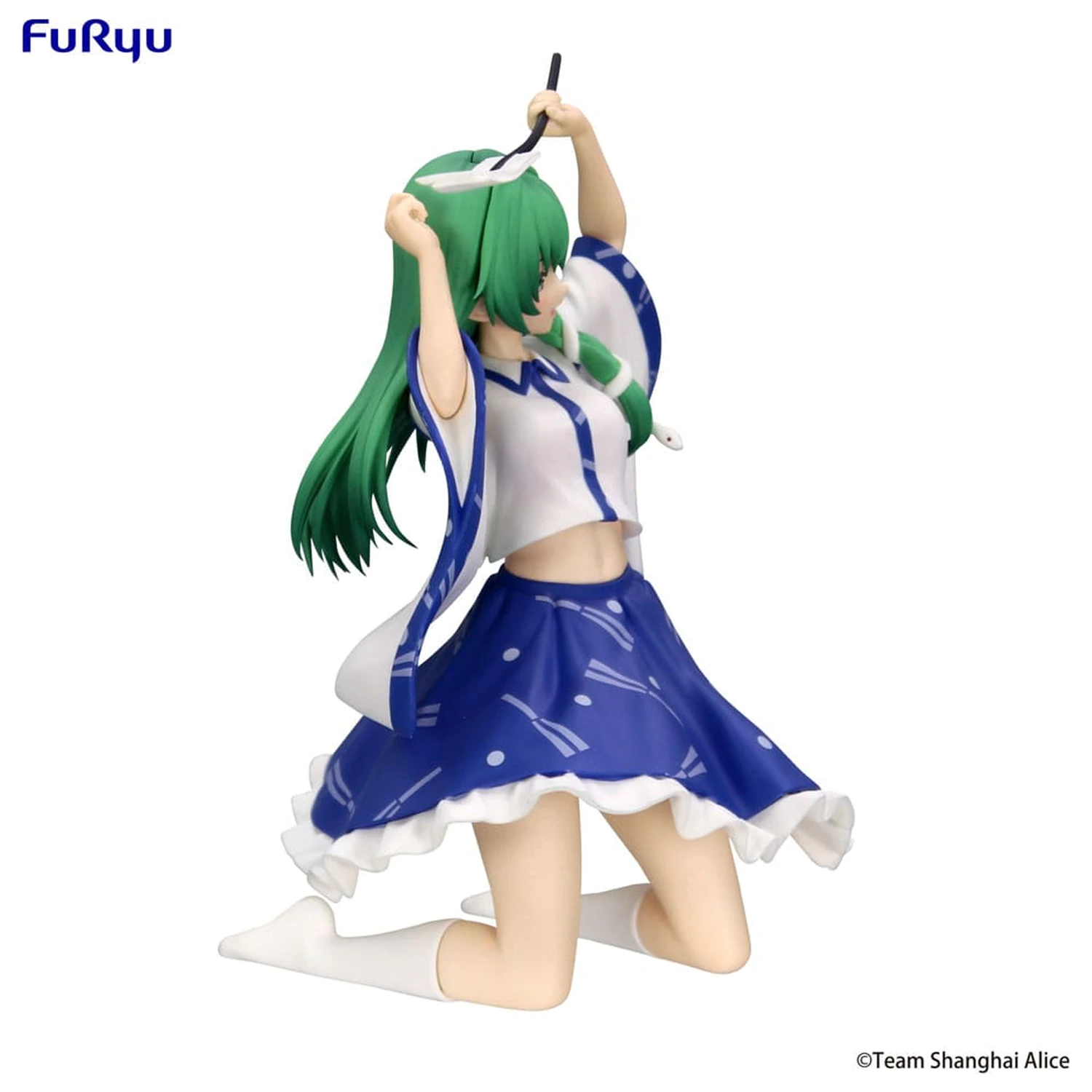 Touhou Project Noodle Stopper Sanae Kochiya PVC szobor figura 13 cm  termékfotó