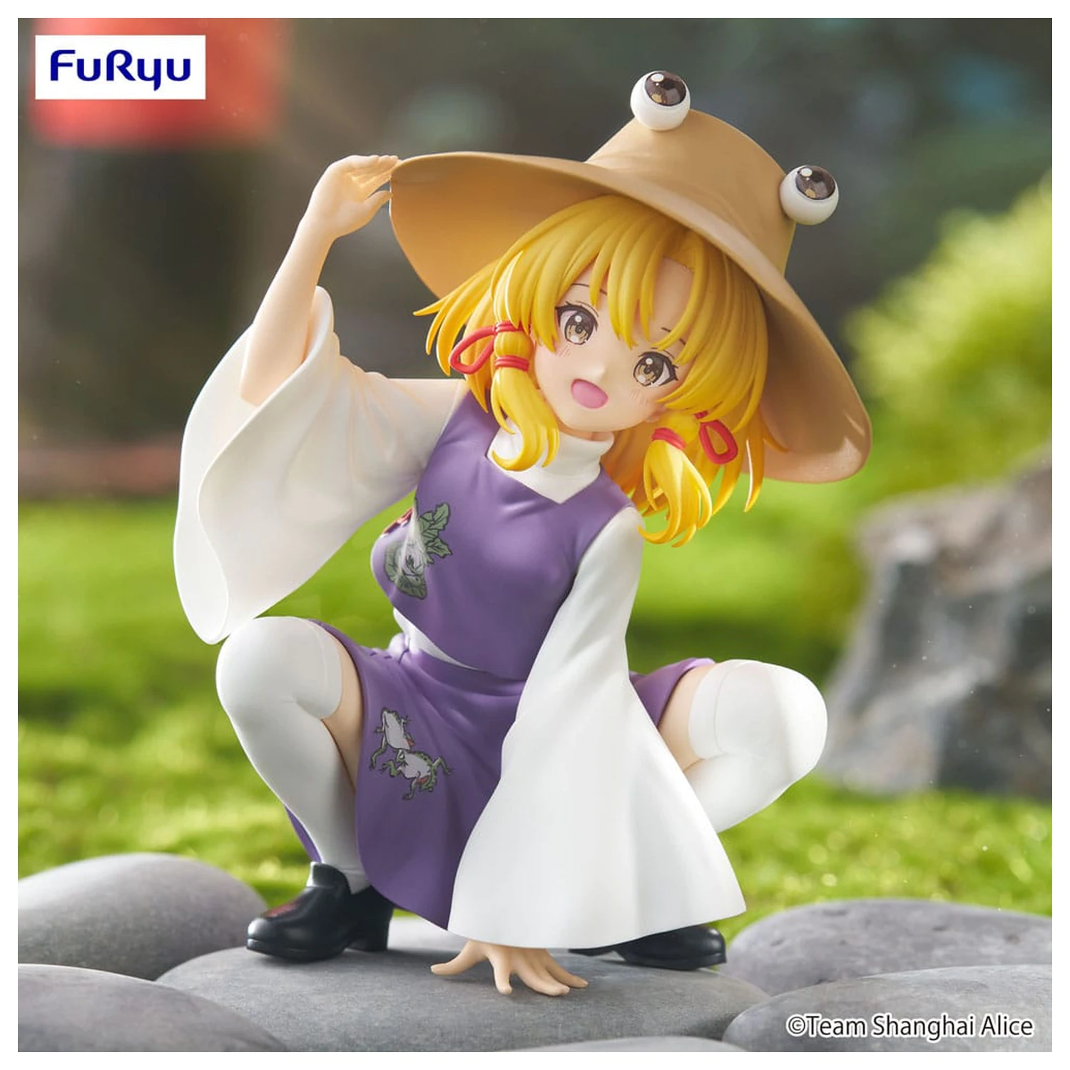 Touhou Project Noodle Stopper Suwako Moriya PVC szobor figura 9 cm   termékfotó