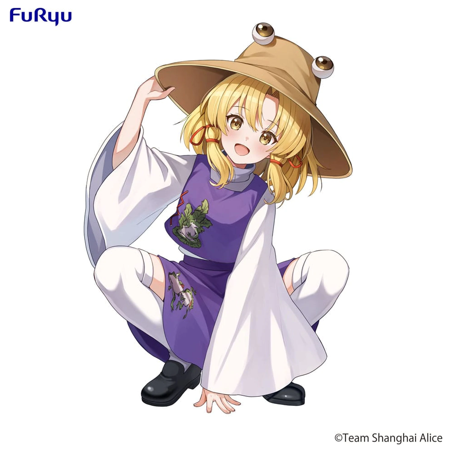 Touhou Project Noodle Stopper Suwako Moriya PVC szobor figura 9 cm   termékfotó