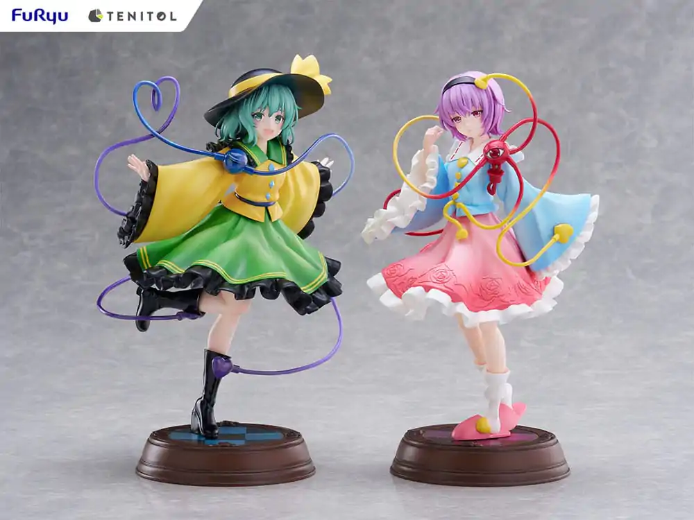 Touhou Project Tenitol Koishi Komeiji & Satori Komeiji PVC szobor figura 22 cm termékfotó