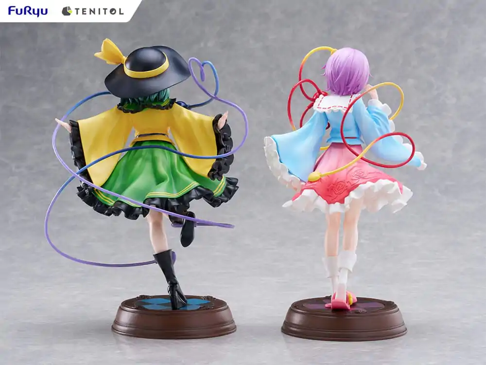 Touhou Project Tenitol Koishi Komeiji & Satori Komeiji PVC szobor figura 22 cm termékfotó